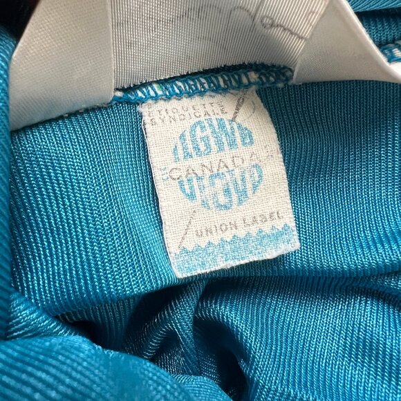 Vintage Union Made Maxi Slip Dress Romantic Regency Princess Dainty 60s 70s Sexy - Picture 6 of 7